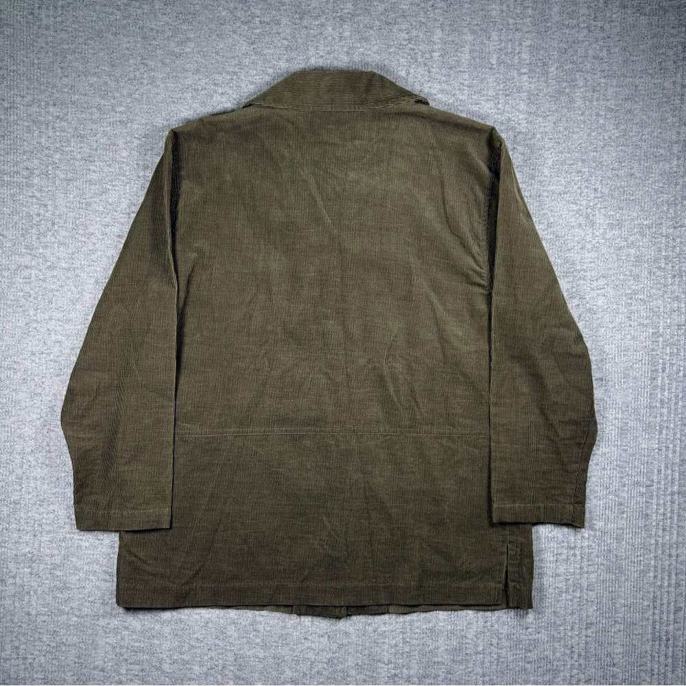 Vintage Corduroy Blazer BonWorth Womens XS Brown Moose Cottage Core Embroidered - Picture 5 of 5